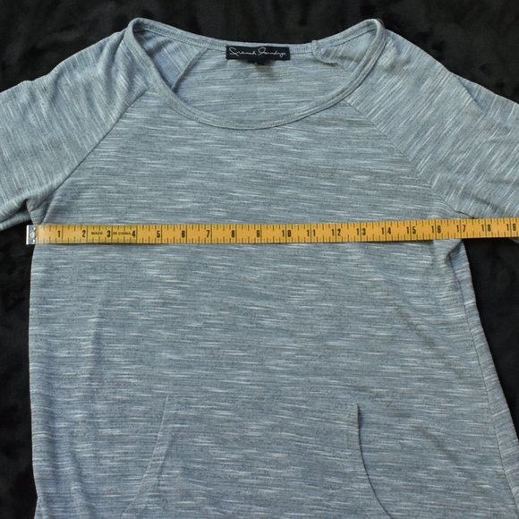 French Laundry Scoop Neck Long Sleeved Shirt - Picture 9 of 12